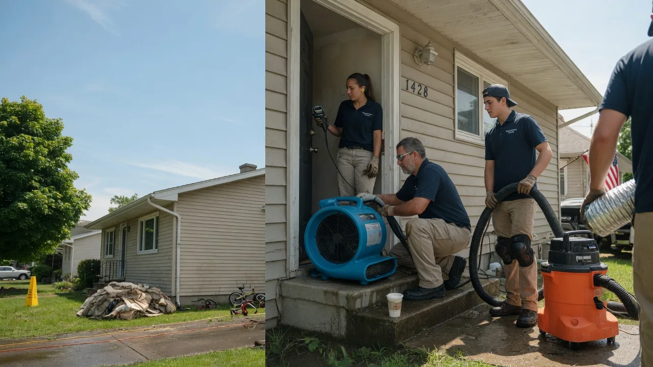 Water Damage Restoration in Griffin, IN near me